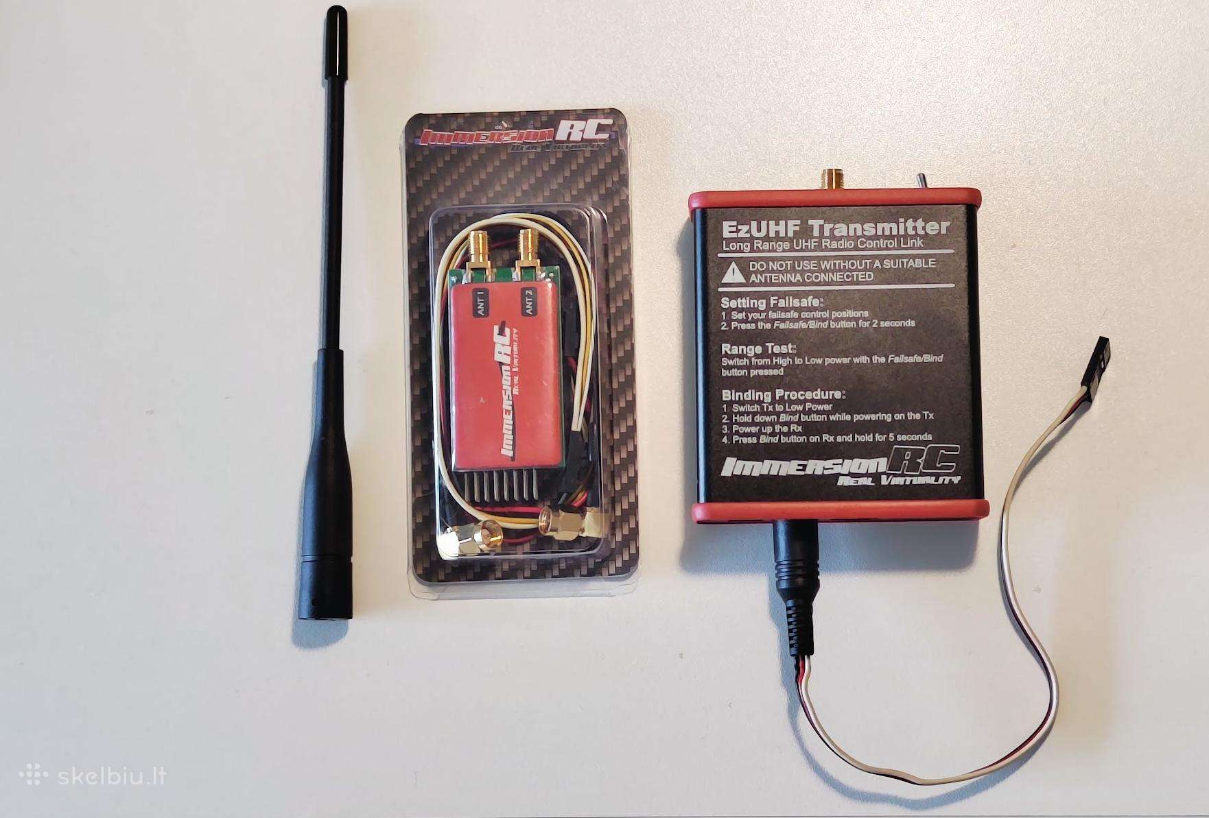 Ezuhf siųstuvas ir imtuvas