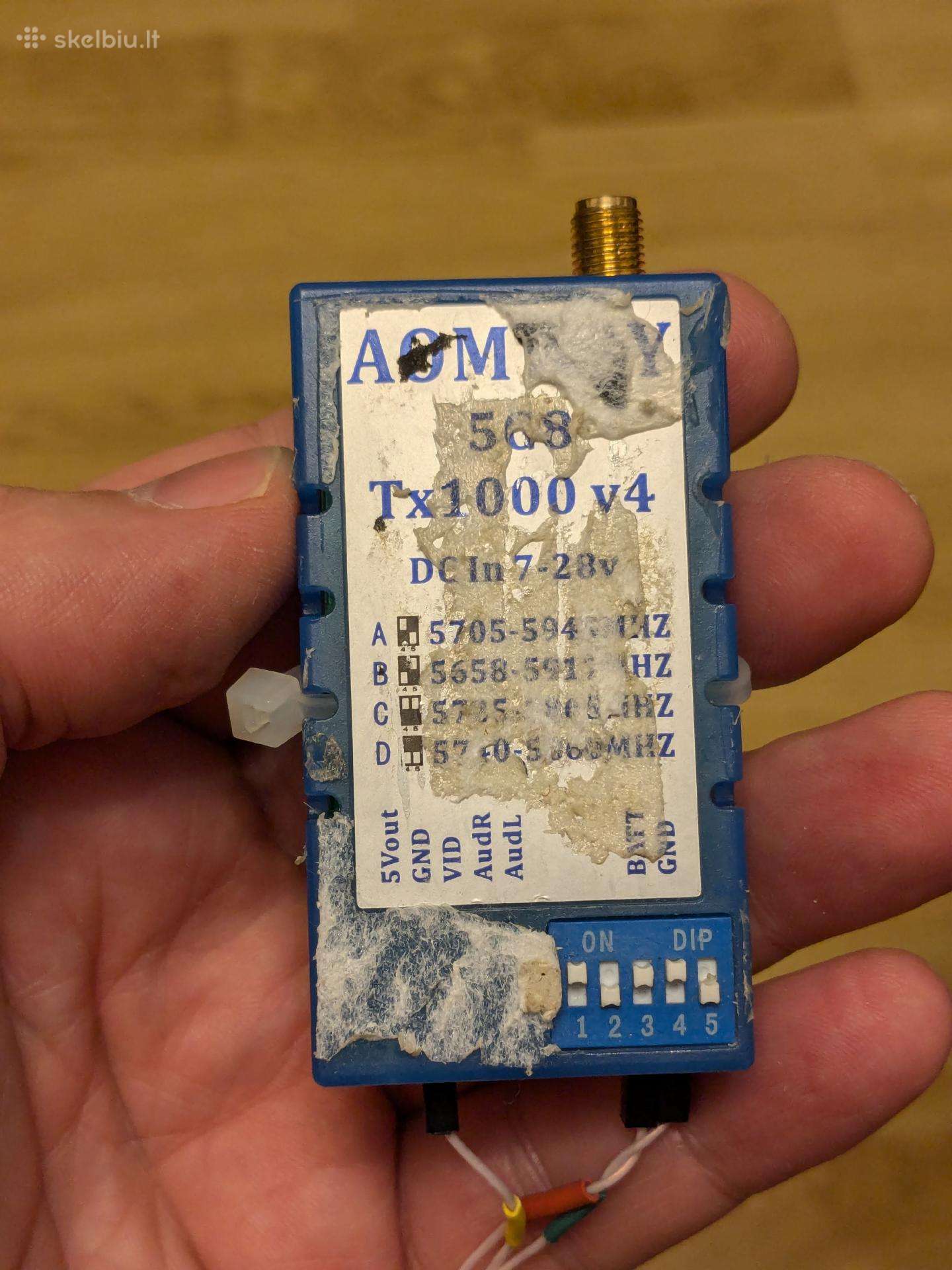 Aomway 5.8 GHz 1000mw siustuvas