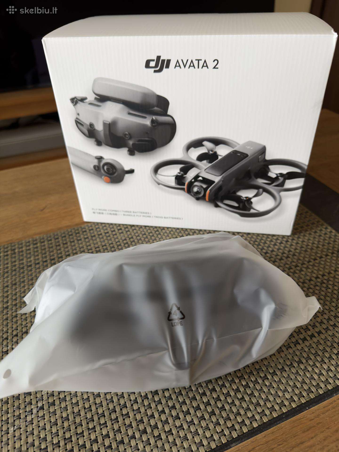 Dji Goggles 3 apynaujai akiniai